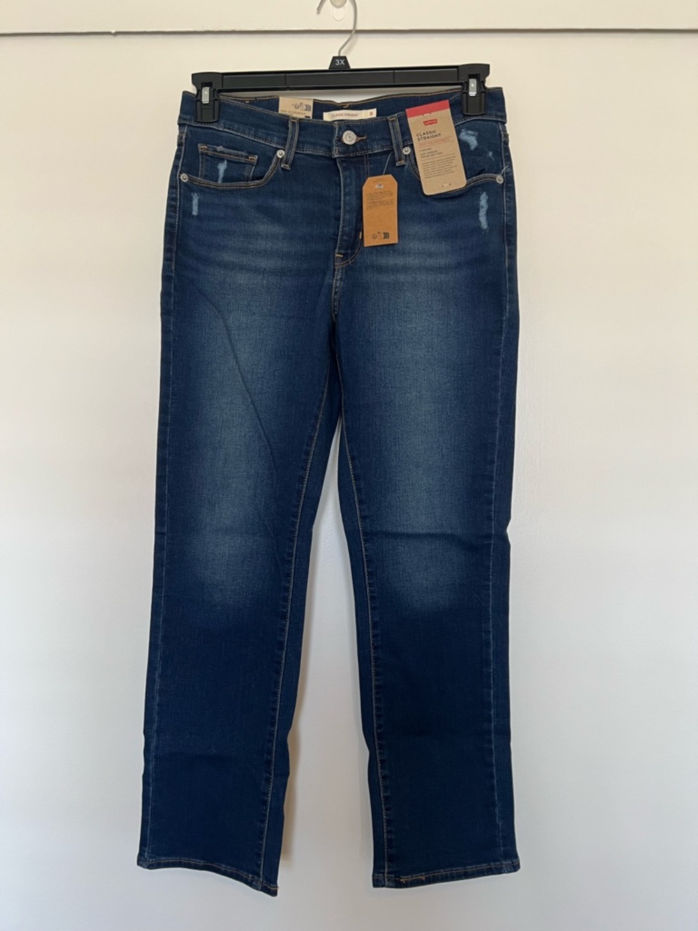 NWT Levi's Women's Classic Straight Jeans 8S